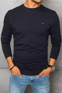 Herren Longsleeve Dunkelblau Dstreet LX0536