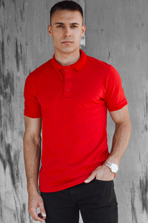 Herren Poloshirt Farbe Rot DSTREET PX0598