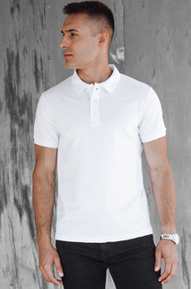 Herren Poloshirt Farbe Weiß DSTREET PX0601
