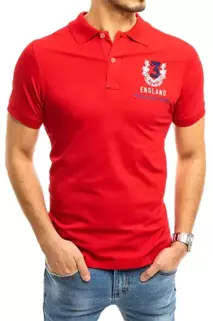 Herren Poloshirt Rot Dstreet PX0357