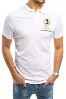 Herren Poloshirt Weiß Dstreet PX0360