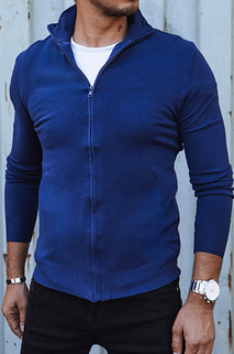 Herren Pullover ohne Knöpfe blau Dstreet WX2217