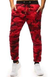 Herren Sporthose Jogger Camo-Rot Dstreet UX1467