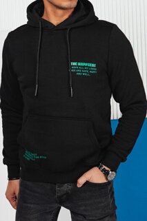 Herren Sweatshirt mit Aufdruck Farbe Schwarz DSTREET BX5685