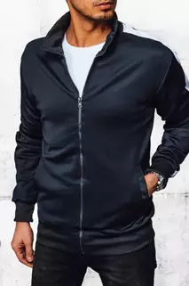 Herren Sweatshirt mit Reißverschluss Farbe Dunkelblau DSTREET BX5560