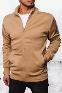 Herren Sweatshirt mit Reißverschluss Farbe Khaki DSTREET BX5564