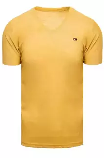 Herren T-shirt Basic Senfgelb Dstreet RX4998
