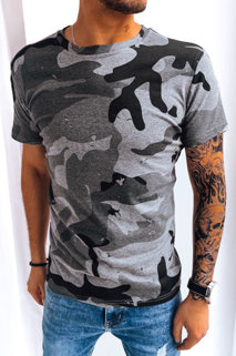 Herren T-shirt Camo Farbe Dunkelgrau DSTREET RX5083