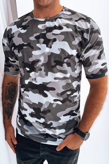 Herren T-shirt Camo Grau Dstreet RX5253