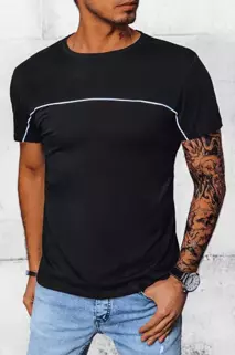 Herren T-shirt mit Aufdruck Farbe Schwarz DSTREET RX5028