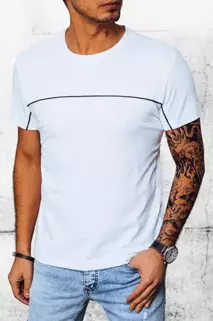 Herren T-shirt mit Aufdruck Farbe Weiß DSTREET RX5027
