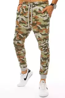 Herren Trainingshose Camo Grün Dstreet UX3333