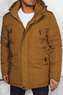 Herren Winterjacke Farbe Beige DSTREET TX4633