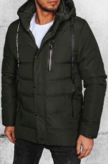 Herren Winterjacke Farbe Grün DSTREET TX4624