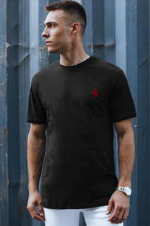 Schwarzes Herren-T-Shirt Dstreet RX5567