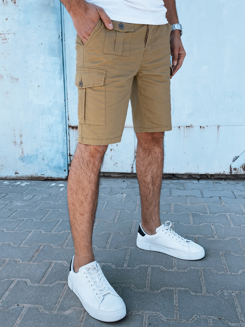 Beige Shorts für Männer Dstreet SX2433