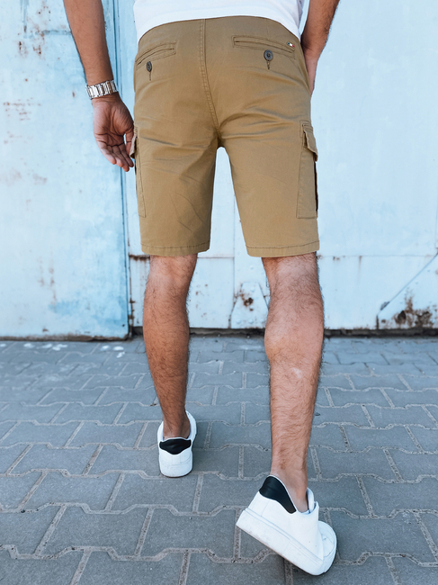 Beige Shorts für Männer Dstreet SX2433