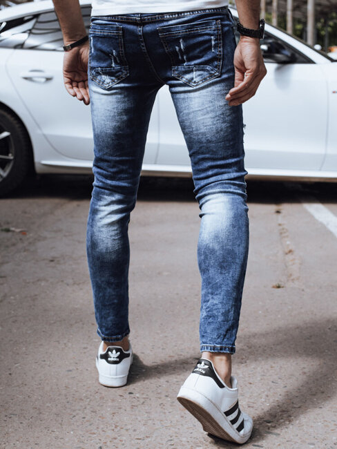 Blaue Denim-Hose für Männer Dstreet UX4324