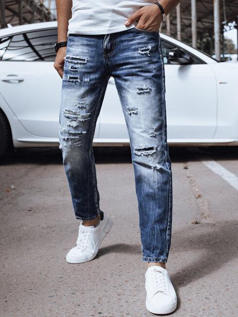 Blaue Denim-Hose für Männer Dstreet UX4349