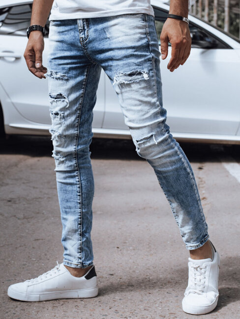 Blaue Denim-Hose für Männer Dstreet UX4351