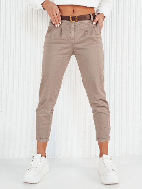 Damen Casual Hose CHITRAS Farbe Cappuccino DSTREET UY1883