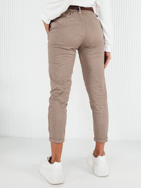 Damen Casual Hose CHITRAS Farbe Cappuccino DSTREET UY1883