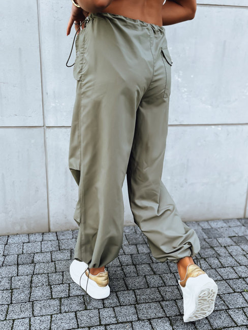 Damen Fallschirmhosen DENWER  Farbe Khaki DSTREET UY1665