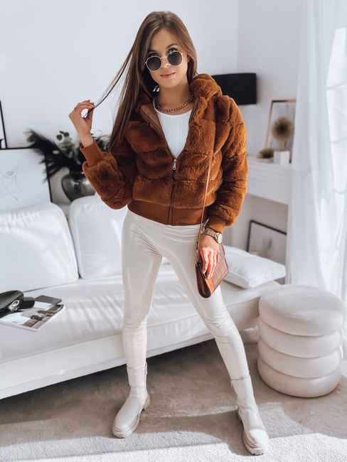 Damen Jacke FERNANDA Camel Dstreet TY2285z