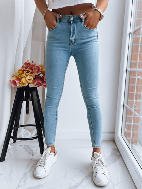 Damen Jeans mit hoher Taille DO IT NOW Farbe Blau DSTREET UY1387