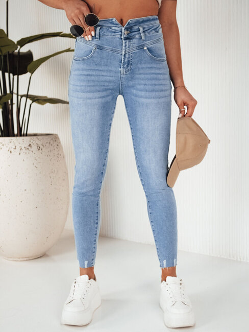 Damen Jeans mit hoher Taille MARIE Farbe Blau DSTREET UY1867
