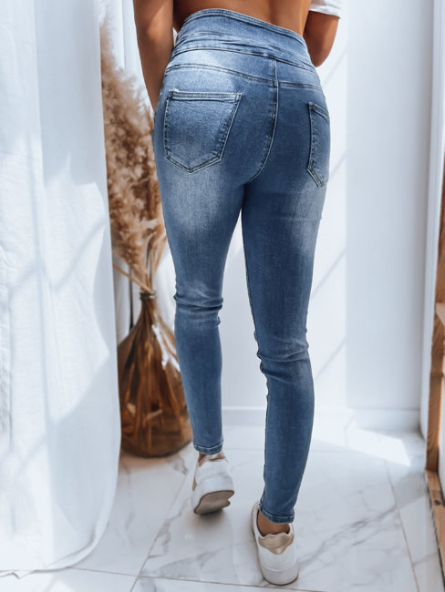 Damen Jeans mit hoher Taille TATI Farbe Dunkelblau DSTREET UY1448