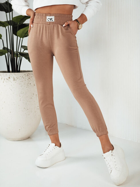 Damen Jogginghose CYFL Farbe Camel DSTREET UY1806