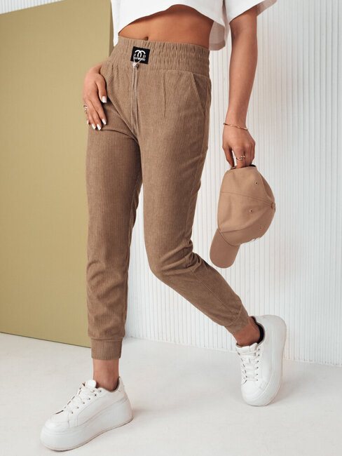 Damen Jogginghose DERCY Farbe Camel DSTREET UY2045