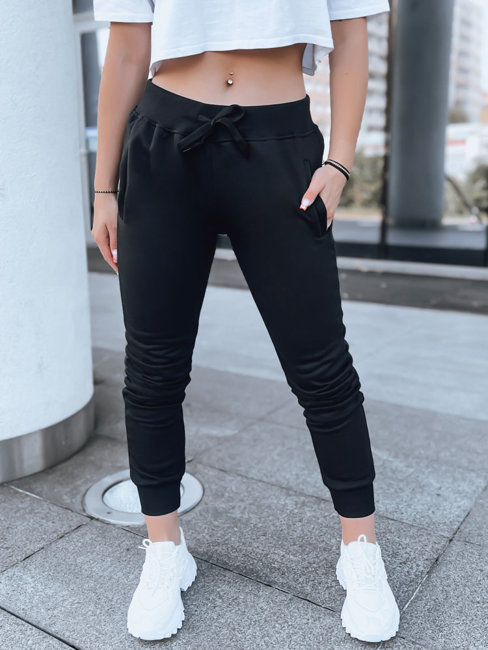 Damen Jogginghose FITS Schwarz Dstreet UY0135