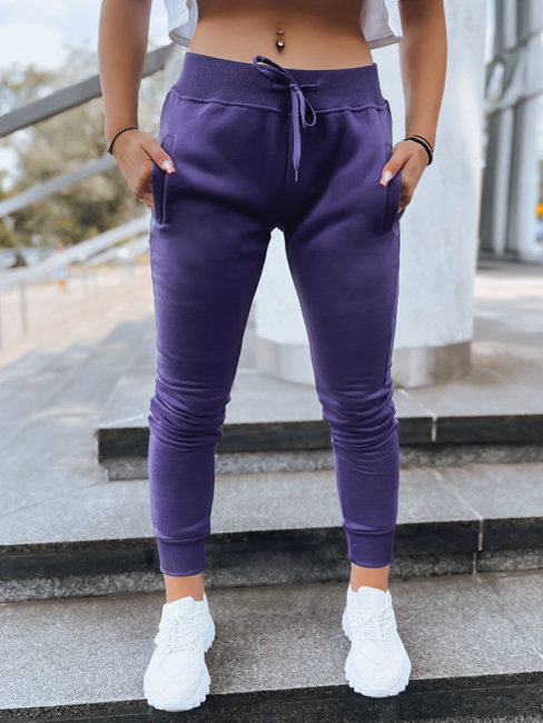 Damen Jogginghose FITS Violett Dstreet UY0581