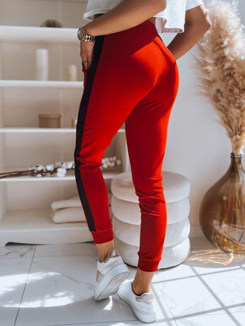 Damen Jogginghose LORENA Rot Dstreet UY1491