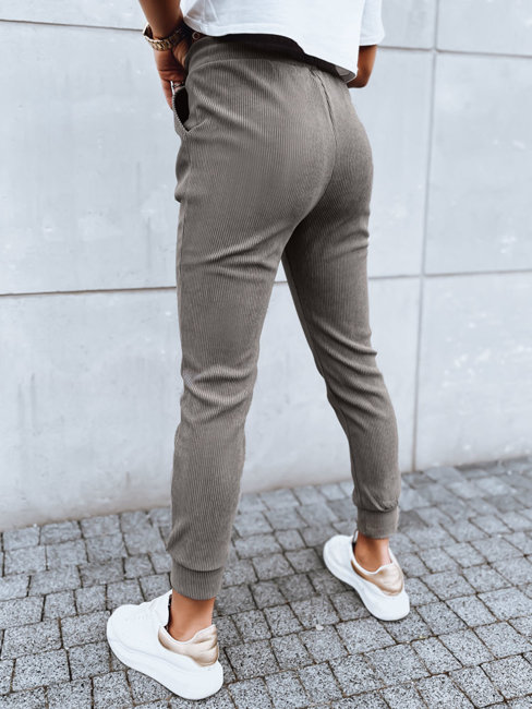 Damen Jogginghose LUNASLEEP Farbe Dunkelbeige DSTREET UY1652