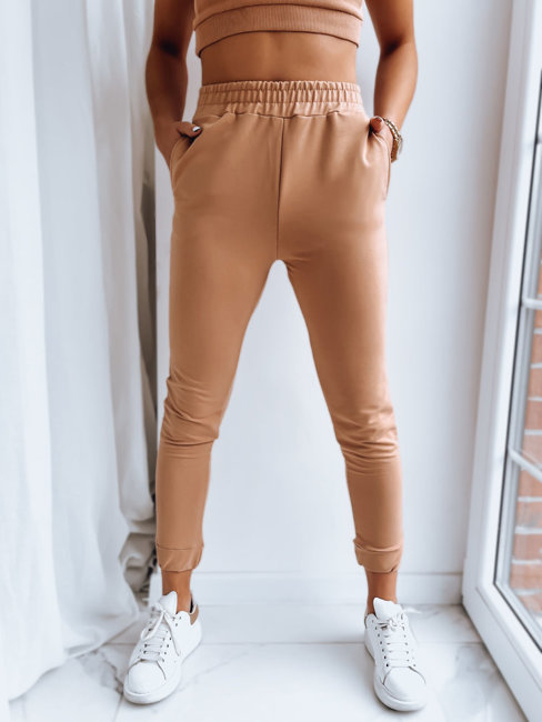 Damen Jogginghose MY HONEY Farbe Camel DSTREET UY1416