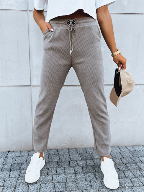 Damen Jogginghose STARLUXE Farbe Dunkelbeige DSTREET UY1648