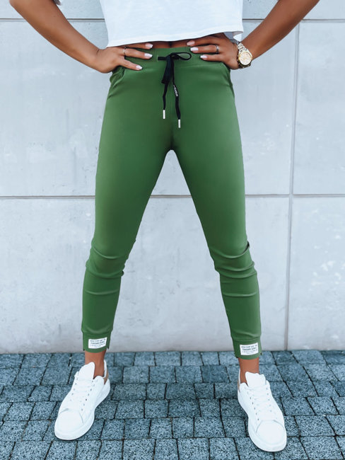 Damen Jogginghose VELVET SKY Farbe Grün DSTREET UY1630