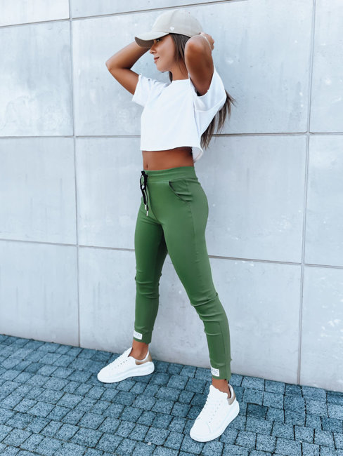 Damen Jogginghose VELVET SKY Farbe Grün DSTREET UY1630