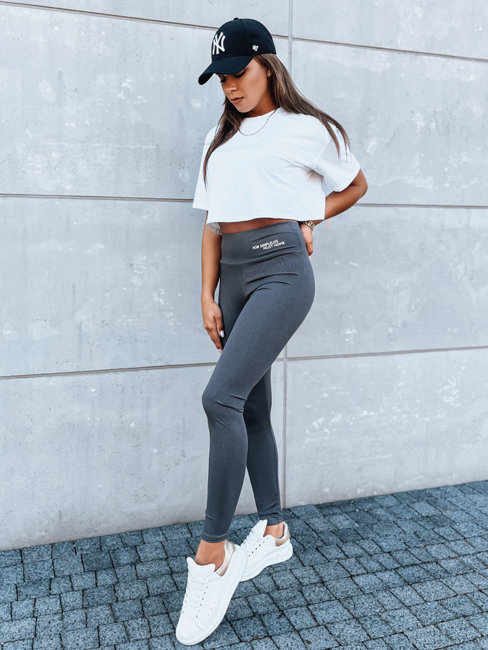 Damen Leggins SIMPLE LIFE Farbe Grau DSTREET UY1615