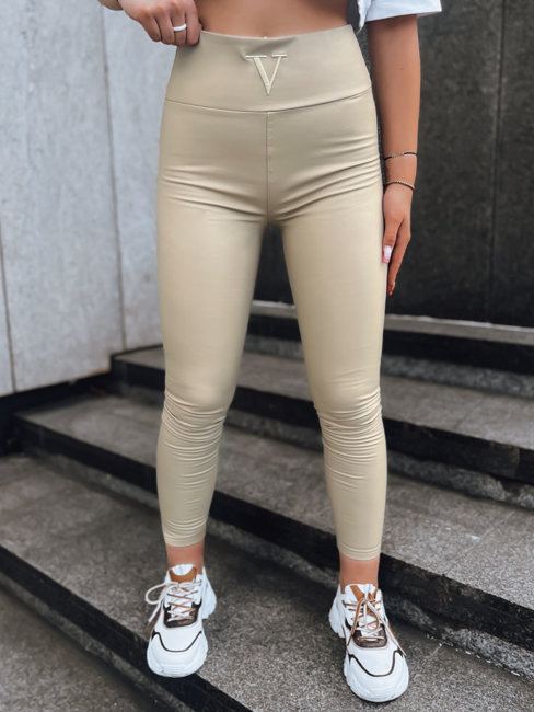 Damen Leggins VALENTIS Farbe Beige DSTREET UY1557