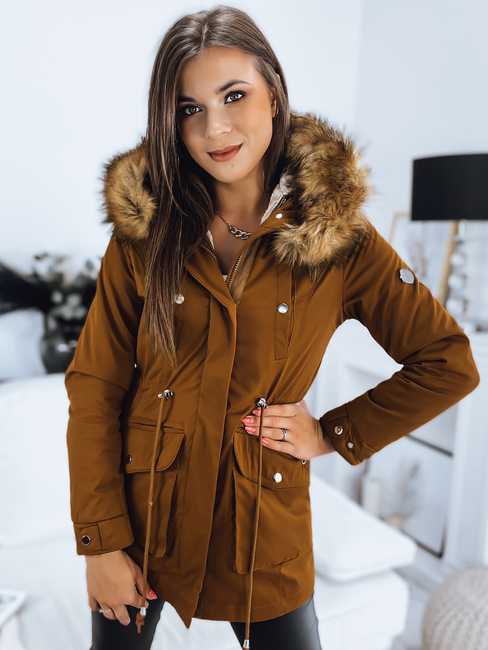 Damen Parka AMAYA Gelb Dstreet TY3173