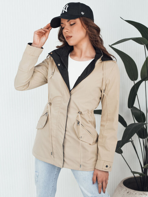 Damen Parka ELINA  Farbe Beige DSTREET TY4345