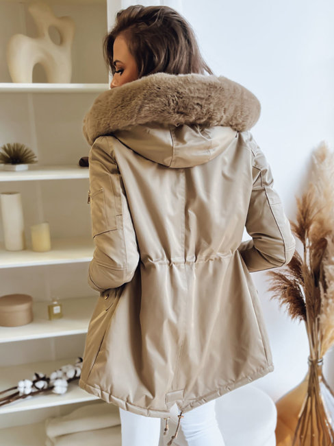 Damen Parka ERISS Beige Dstreet TY3660