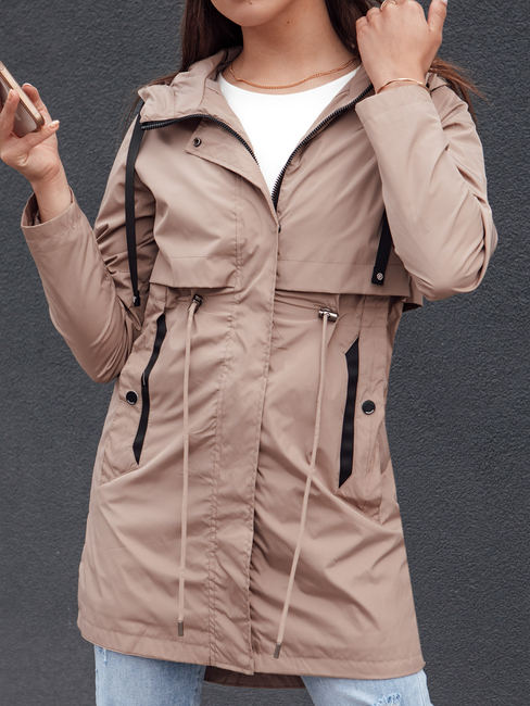 Damen Parka Jacke GLAMJACKET beige Dstreet TY4383