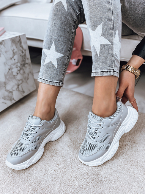 Damen Sneakers RISNA Grau Dstreet ZY0109