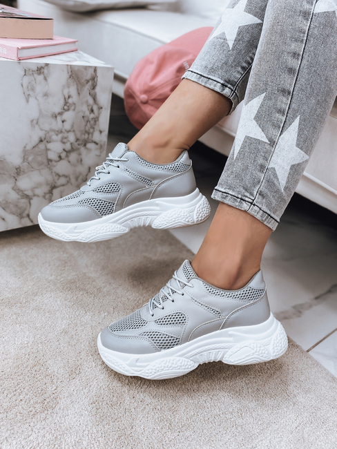 Damen Sneakers RISNA Grau Dstreet ZY0109