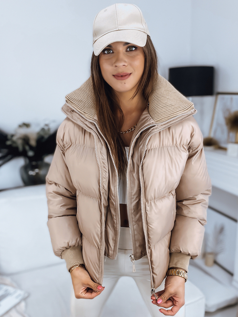 Damen Steppjacke DABIS Beige Dstreet TY3240